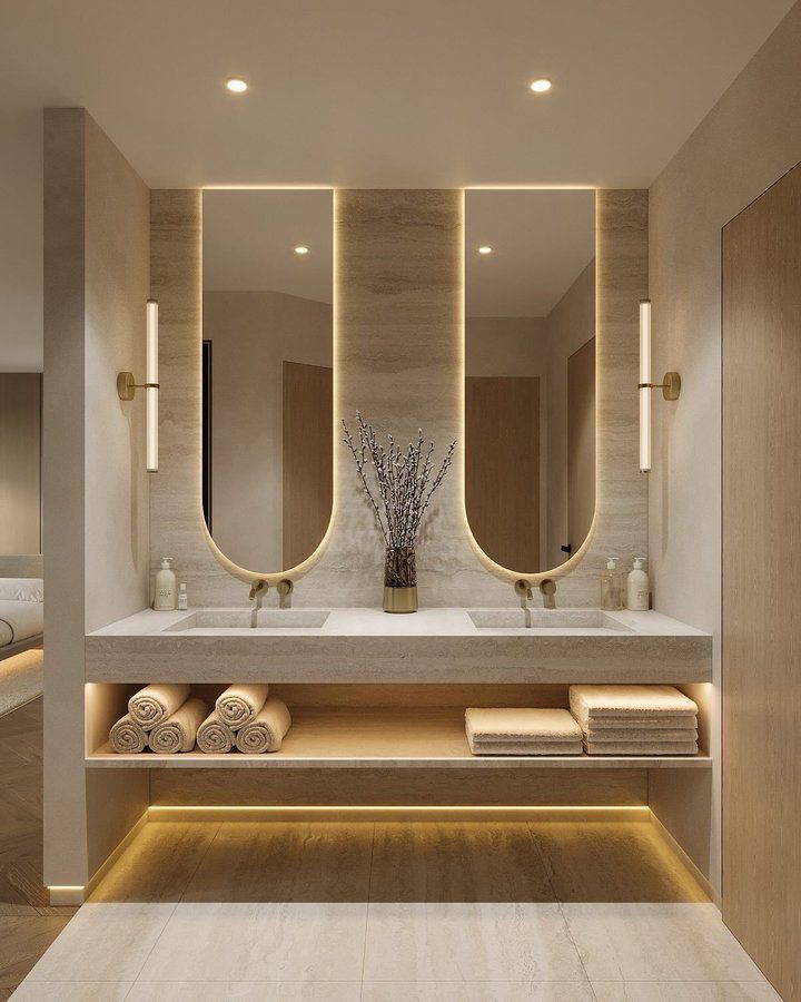 Home Bathroom customized vanity cabinet