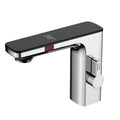 Smart Bathroom Sink Basin Touch Sensor Faucet with LED Temperature Display Hot Cold