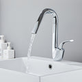 Luxury Bathroom Vanity Faucet With Single-hole Hot Cold Water Tap