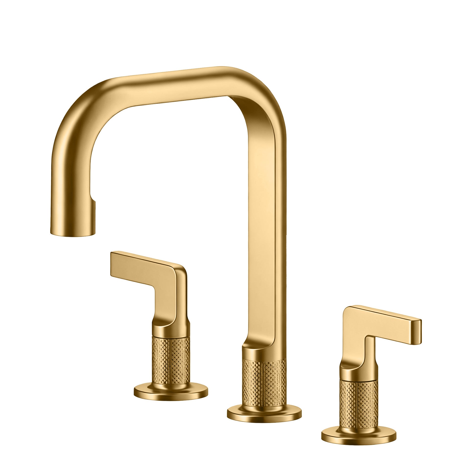 Basin Hot Cold Faucet Bathroom Sink Double Handles Water Tap