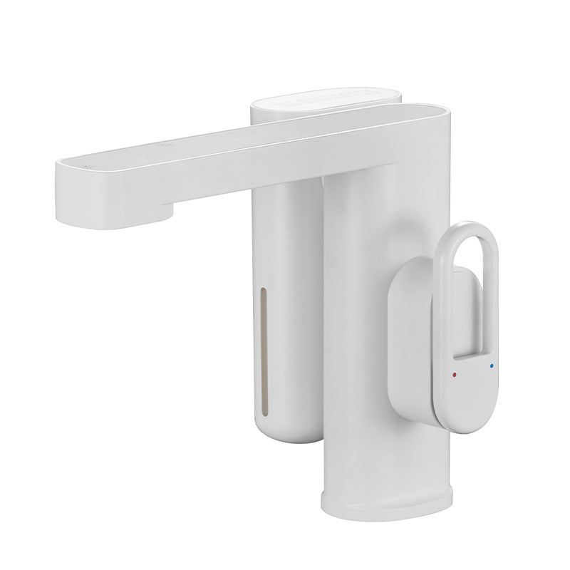 Smart Bathroom Sink Basin Touch Sensor Hot Cold Faucet with LED Temperature Display Soap dispenser