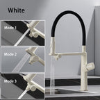 3-in-1 Kitchen Faucet Sink Purifier Faucet Hot Cold Water Pull-out