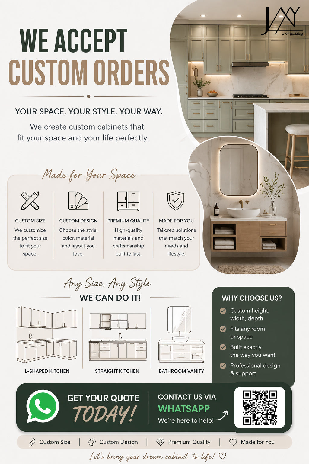 36" Bathroom Vanity with Sink Modern Smart Mirror Plywood Storage Cabinet